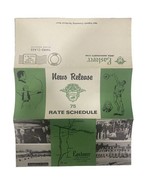 EASTOVER Lenox Massachusetts Resort News Release Rate Schedule 1975 VINTAGE - £5.33 GBP