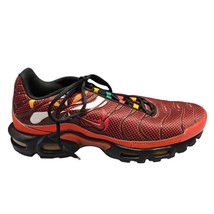 Nike Air Max Plus Sunburst Running Shoes Mens Sz 11 Red Multi Lace Up CK... - £53.83 GBP