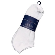 Nwt 6-PAIRS Pack Tommy Hilfiger Msrp $27.99 Men&#39;s White No Show Cut Socks 7-12 - £14.20 GBP