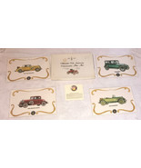 1897-1972 Oldsmobile 75th Anniversary Commemorative Reversible Place Mats 4 - €58,71 EUR
