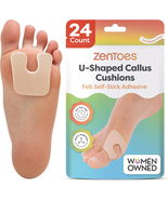 Foot Products - Adhesive Felt U-shaped Callus Or Toe Pads, Pack Of  24, ... - $401.16 MXN