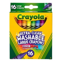 Crayola Large Washable Crayons16 Per Pkg 1 Pack of 12 Piece - $130.49