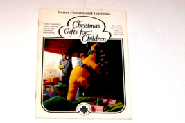 Better Homes And Gardens Christmas Gifts For Children 1978 25 Pgs (Sew) - £3.94 GBP