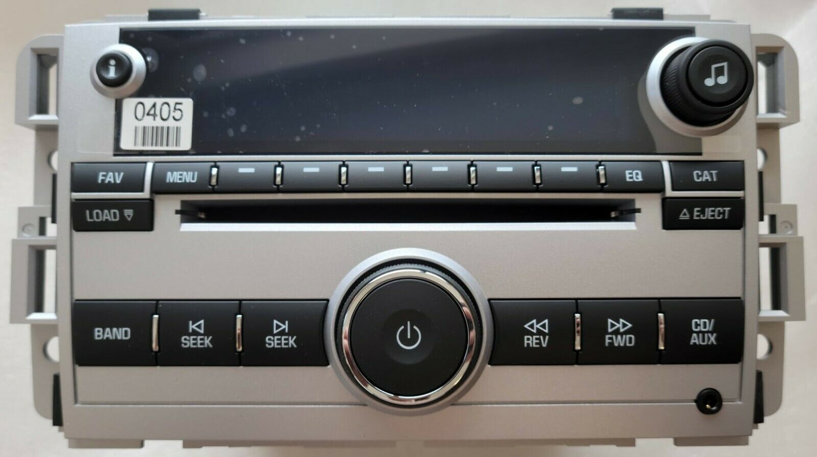 Primary image for Chevy Equinox 2008 CD6 MP3 XM capable radio. OEM CD stereo. NEW factory original