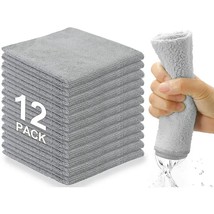 12pcs Microfiber Cleaning Cloth, WEAWE Rags For Cleaning - $32.95