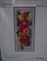 Counted Cross Stitch Chart (ONLY) &quot;Glorious Fruit&quot; with Instructions  - $2.99