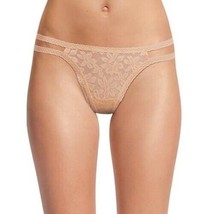 No Boundaries Women&#39;s Strappy Lace Thong Panties Size X-LARGE Toasted Al... - £9.35 GBP