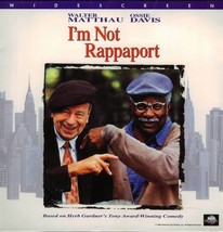 I&#39;m Not Rappaport Ltbx Walter Matthau Laserdisc Rare - £8.07 GBP