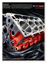 GM Performance Parts LSX Engine Block 2007 Full-Page Print Magazine Ad - £7.75 GBP
