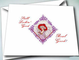 6 STILL LOOKIN GOOD REAL GOOD cards w/ envelopes FOR RED HAT LADIES OF S... - $12.19