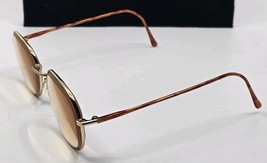 Vissioni Mod no 013 Eyeglasses Red Orange Col 300-1 Gold 53 20 135 FRAME... - $325.79 MXN