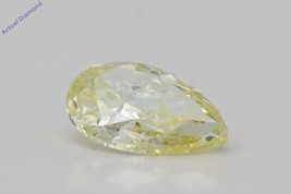 Pear Loose Diamond (1 Ct,Natural Fancy Yellow Color,I1 Clarity) GIA Certified - $2,099.55