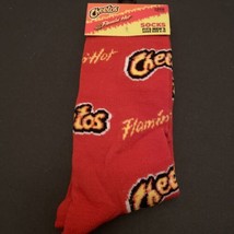 NEW Crew Socks CHEETOS FLAMMIN&#39; HOT MEN&#39;S Size 6-12 - $6.79