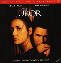 Juror Ltbx Demi Moore Alec Baldwin Laserdisc  Rare - £7.90 GBP