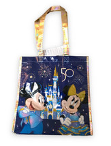 Walt Disney World 50th Anniversary Reusable Tote Bag Medium New Mickey M... - $8.00