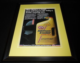 1984 STP Anti-Freeze Framed 11x14 ORIGINAL Vintage Advertisement - $34.64