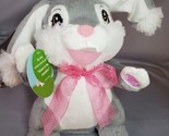 Dan Dee Easter Jubilee Plush Rabbit Musical Animated Lights Up Down inth... - $29.65