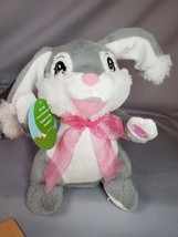 Dan Dee Easter Jubilee Plush Rabbit Musical Animated Lights Up Down inthe Meadow - £23.49 GBP