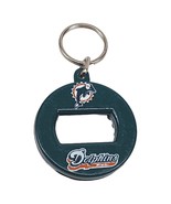 Miami Dolphins Bottle Opener Key Chain Vintage Mid 90s Dan Marino Metal - $9.69