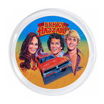 The Dukes of Hazzard Magnet big round almost 3 inch diameter with border. - $142.96 MXN