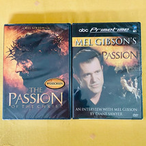 Mel Gibson&#39;s The Passion of the Christ 2 DVD Lot With Diane Sawyer ABC Interview - £15.54 GBP