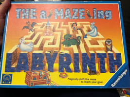 2002 Ravensburg Board Game The a Maze ing Labyrinth – The Amazing Labyrinth - $19.79