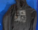 O&#39;NEILL BLACK RAY FULL ZIP UP LIGHTWEIGHT MENS OUTDOOR HOODIE SWEATER L - $23.20