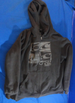 O&#39;NEILL BLACK RAY FULL ZIP UP LIGHTWEIGHT MENS OUTDOOR HOODIE SWEATER L - $23.20
