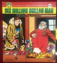 Six Million Dollar Man Elves... (1978) Peter Pan Record 7&quot; 33-1/3 Rpm In Sleeve - £11.86 GBP