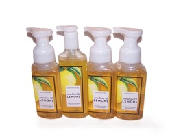 Bath &amp; Body Works Sunshine &amp; Lemons Foaming &amp; Deep Cleansing Hand Soap Set of 4 - £26.68 GBP