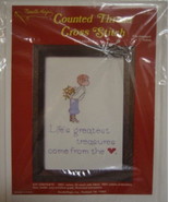 Needle Magic Counted Cross Stitch Kit Treasures - $12.30 CAD