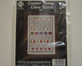 Needle Magic Counted Cross Stitch Kit Sampler - £7.05 GBP