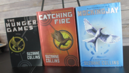 The Hunger Games Trilogy Set Suzanne Collins Paperback &amp; Hardcover- DJ- VG - $20.28