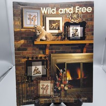 Vintage Cross Stitch Patterns, Wild and Free, 1985 Stoney Creek Collection Book - £6.17 GBP