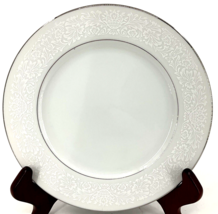 Four Crown China Southampton 7 3/4&quot; Salad Plate Japan White Floral Excel... - $5.93