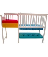 Mattel Barbie Doll House Furniture Baby Chrissie Crib Changing Table GFL... - £10.34 GBP