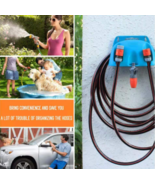 Water Hose Hanger Garden Wall Mounted Shelf Reel Bracket X 2 - $26.40