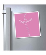 Magnets &quot;Freedom Cross&quot; Pink in 3 Sizes - $18.89 CAD+