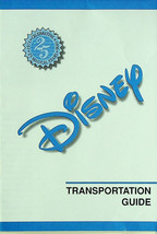 Disney Transportation Guide &amp; Institute Bus Schedule  (1996) - FL - Pre-... - $15.88