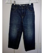 B&#39;GOSH BOYS ADJUSTABLE WAIST JEANS-5H-STRAIGHT LEG-BARELY WORN-100% COTT... - £6.50 GBP