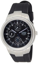 Casio Men&#39;s EF305-1AV Edifice Multifunction Black Resin Band Watch - £43.51 GBP