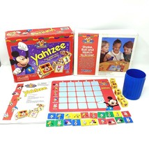 Vintage Mickey Mouse Yahtzee by Milton Bradley 1988 #4908 Complete Ages 5 and up - £19.65 GBP