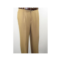 Men 2pc Walking Leisure Suit Short Sleeves By DREAMS 256-23 Solid Safari Tan image 3