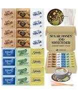 Sugar and Sweetener Assortment Pack - Honey, Raw, Pure Cane, Stevia by T... - £16.95 GBP+