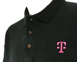 T-MOBILE Communications Tech Employee Uniform Polo Shirt Black Size S Sm... - $25.49