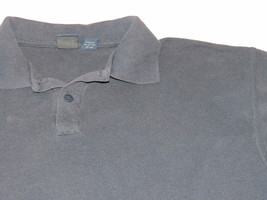 Izod boys youth short sleeve polo shirt XL 18 school navy blue work GUC# - £12.08 GBP