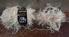 Lion Brand Fun Fur Yarn Champange 1+ Skeins 1.75oz 64 Yard Bulky 5 Crochet Knit - £8.88 GBP