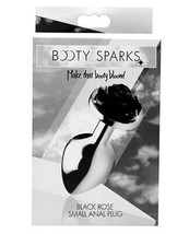 Booty Sparks Black Rose Anal Plug Small - £9.26 GBP