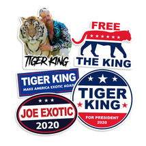 Tiger King Joe Exotic Vinyl Sticker Pack - £11.10 GBP