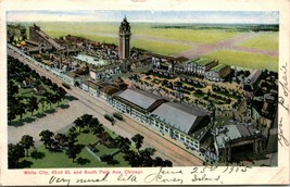 Vtg Postcard 1905 UDB Chicago Illinois IL White City Amusement Park Curt... - $15.32